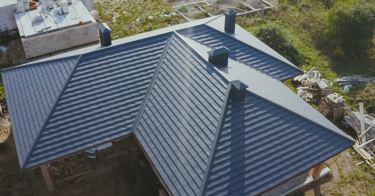 Residential roofing project by Vertex Roofing