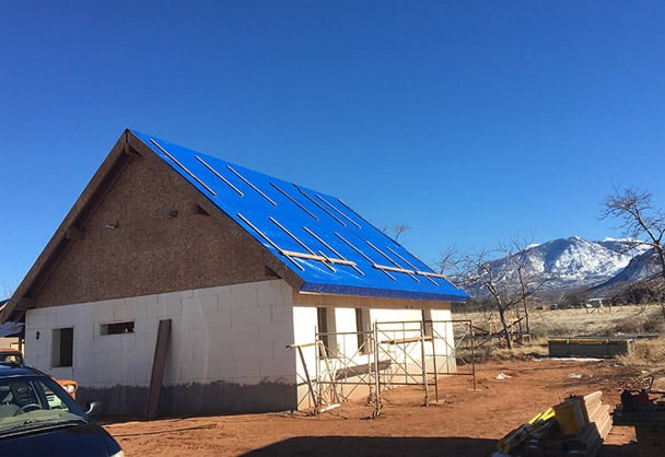 Mountain-Side New Construction