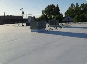Commercial and flat roofing installation by Vertex Roofing